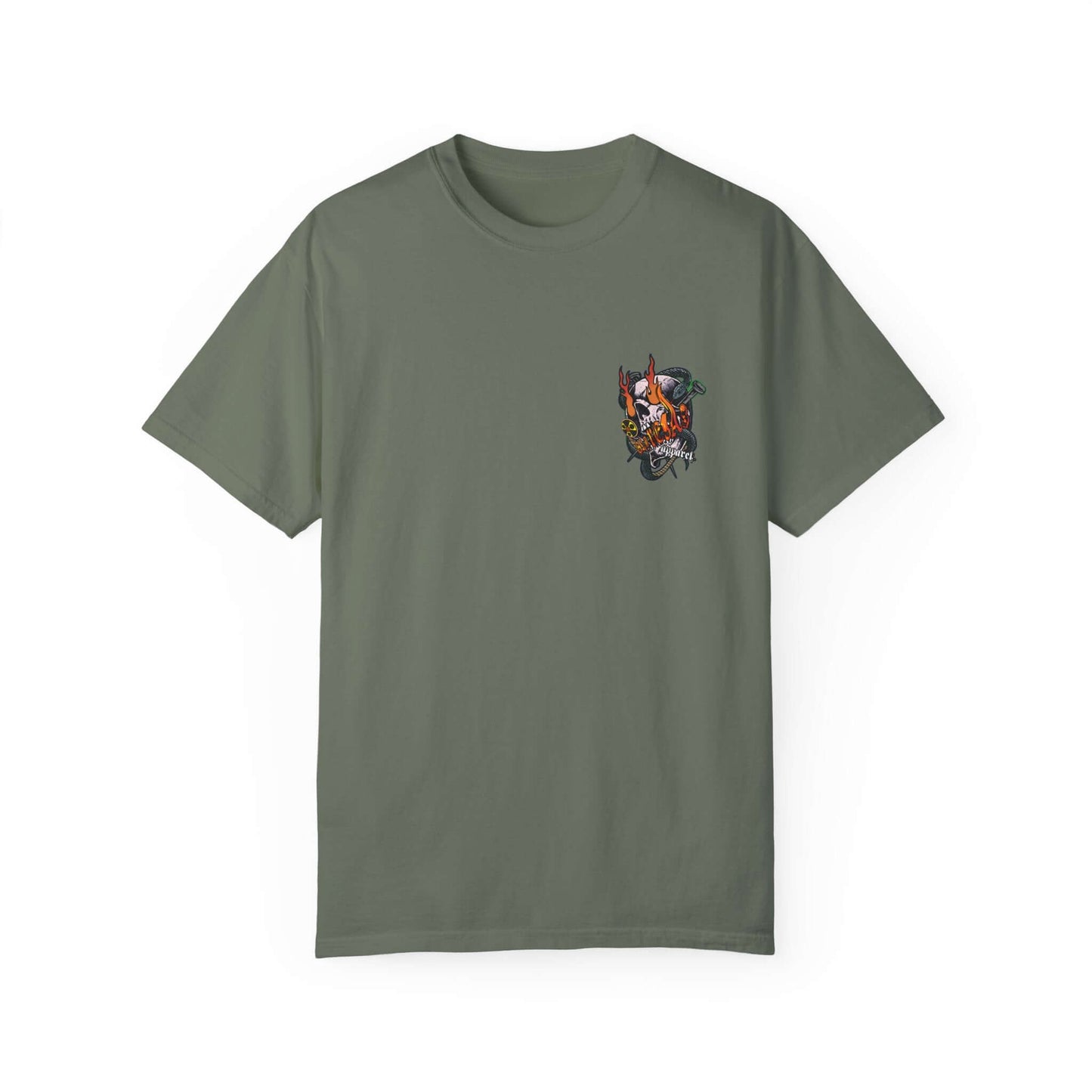 Apocalyptic Skull - Graphic Unisex T-shirt