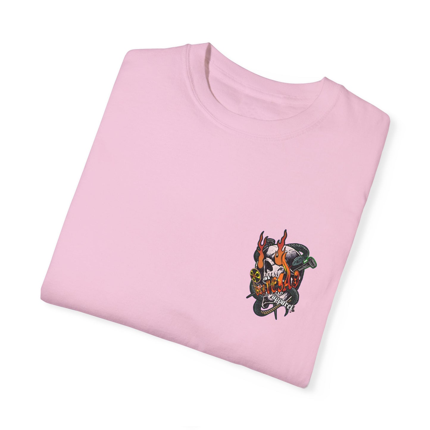 Apocalyptic Skull - Graphic Unisex T-shirt