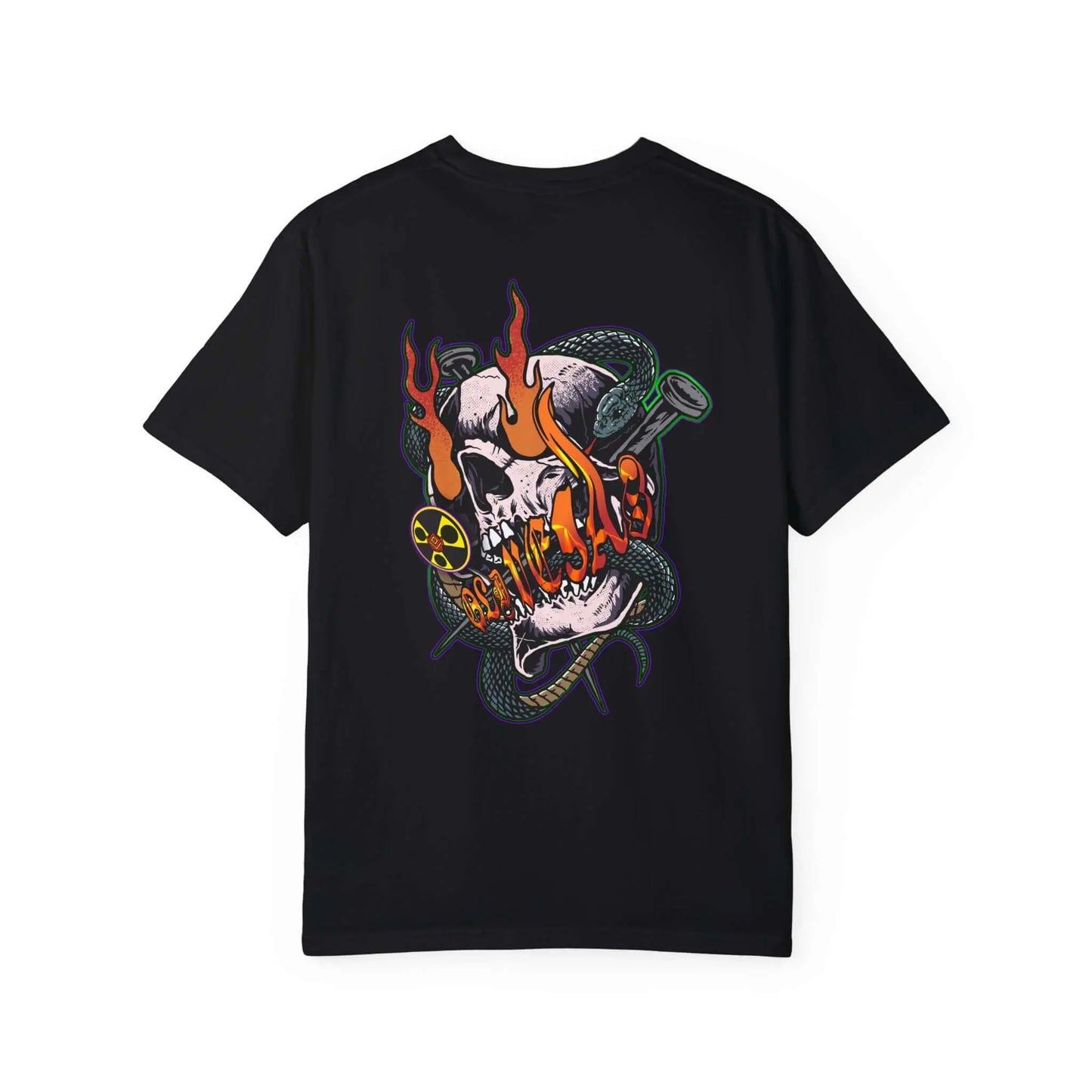 Apocalyptic Skull - Graphic Unisex T-shirt.
