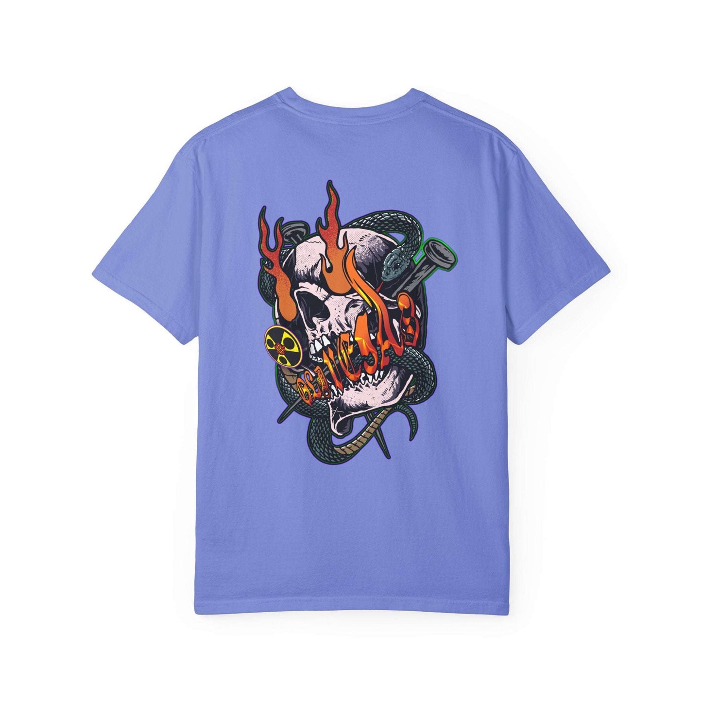Apocalyptic Skull - Graphic Unisex T-shirt.