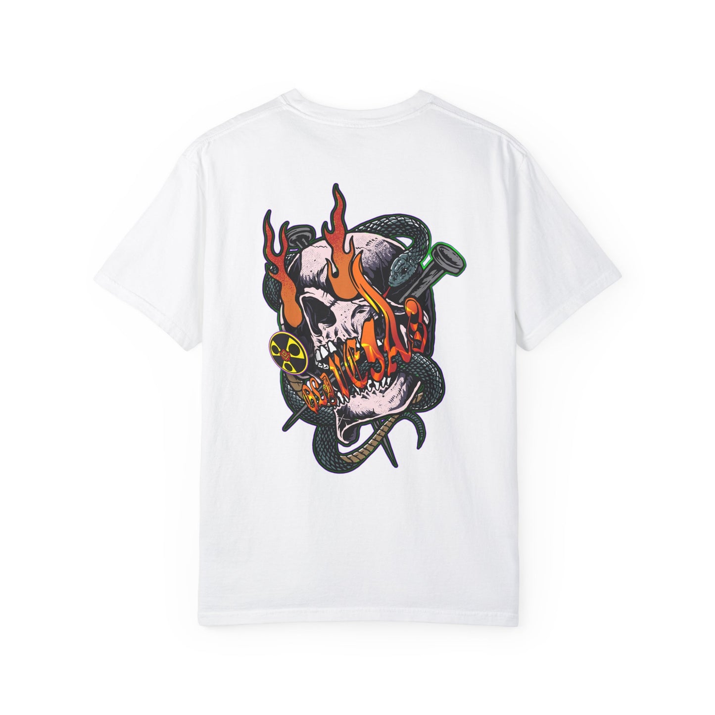 Apocalyptic Skull - Graphic Unisex T-shirt