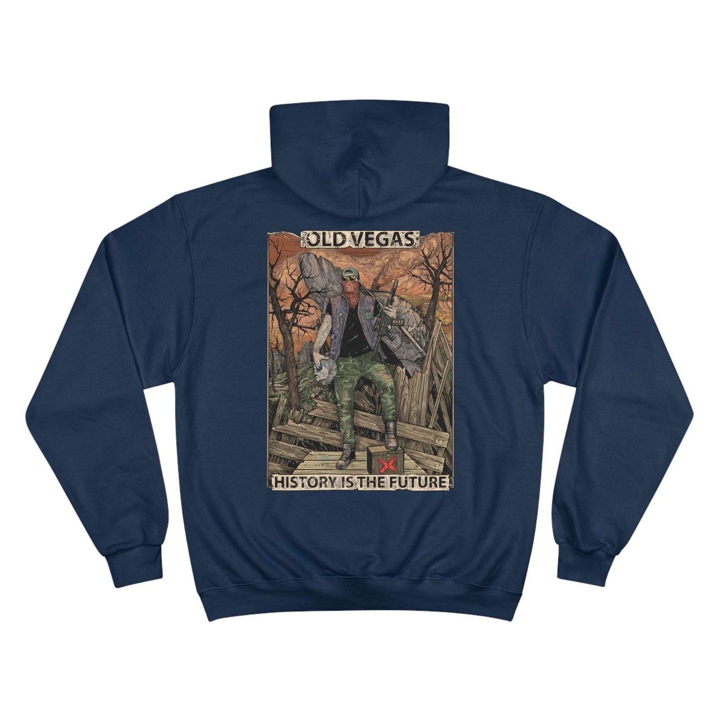 Unisex Champion Hoodie - History is the Future.
