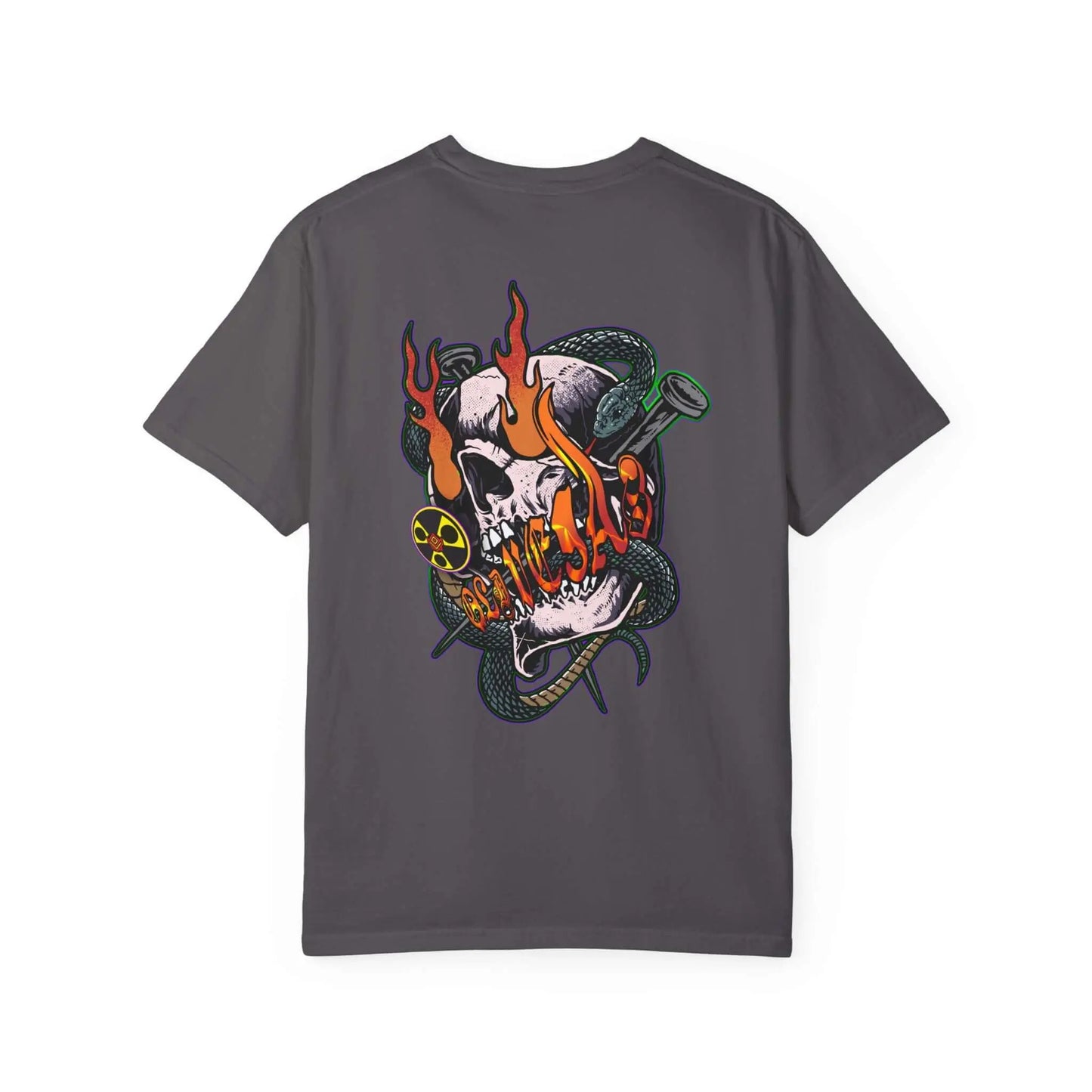 Apocalyptic Skull - Graphic Unisex T-shirt.
