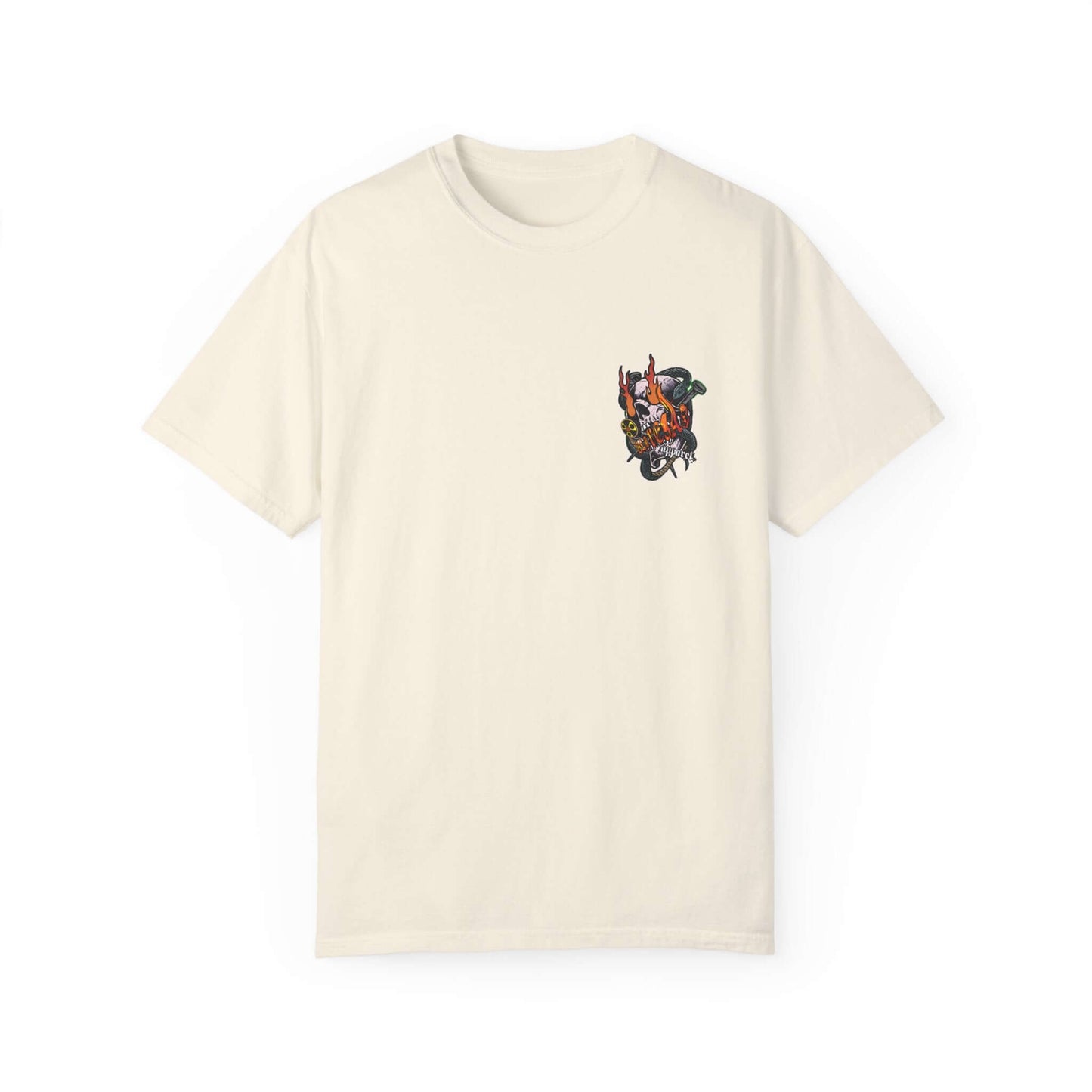 Apocalyptic Skull - Graphic Unisex T-shirt