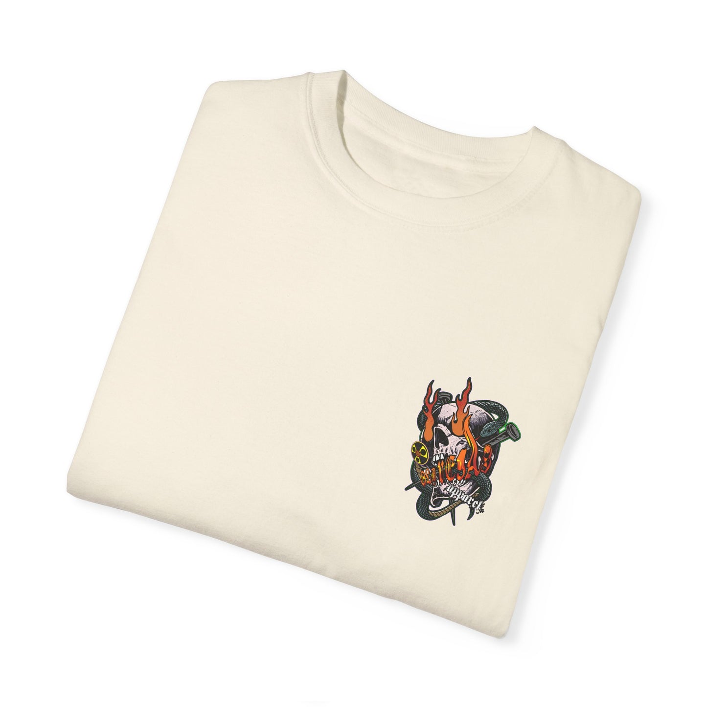 Apocalyptic Skull - Graphic Unisex T-shirt