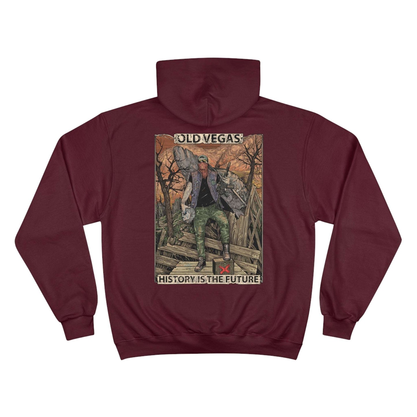 Unisex Champion Hoodie - History is the Future.