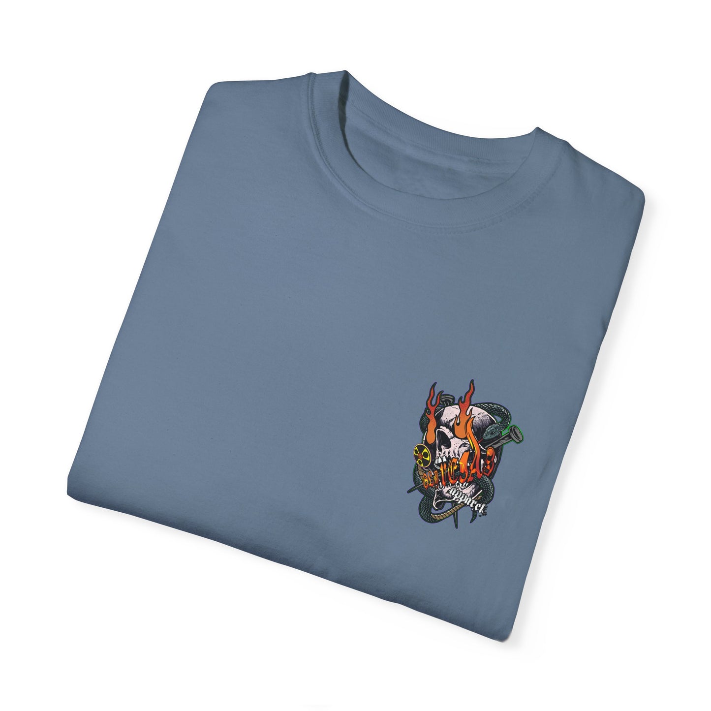 Apocalyptic Skull - Graphic Unisex T-shirt