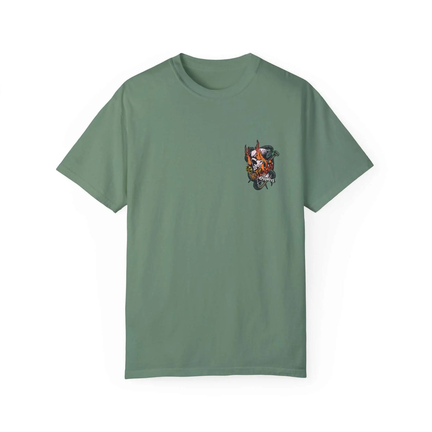 Apocalyptic Skull - Graphic Unisex T-shirt.