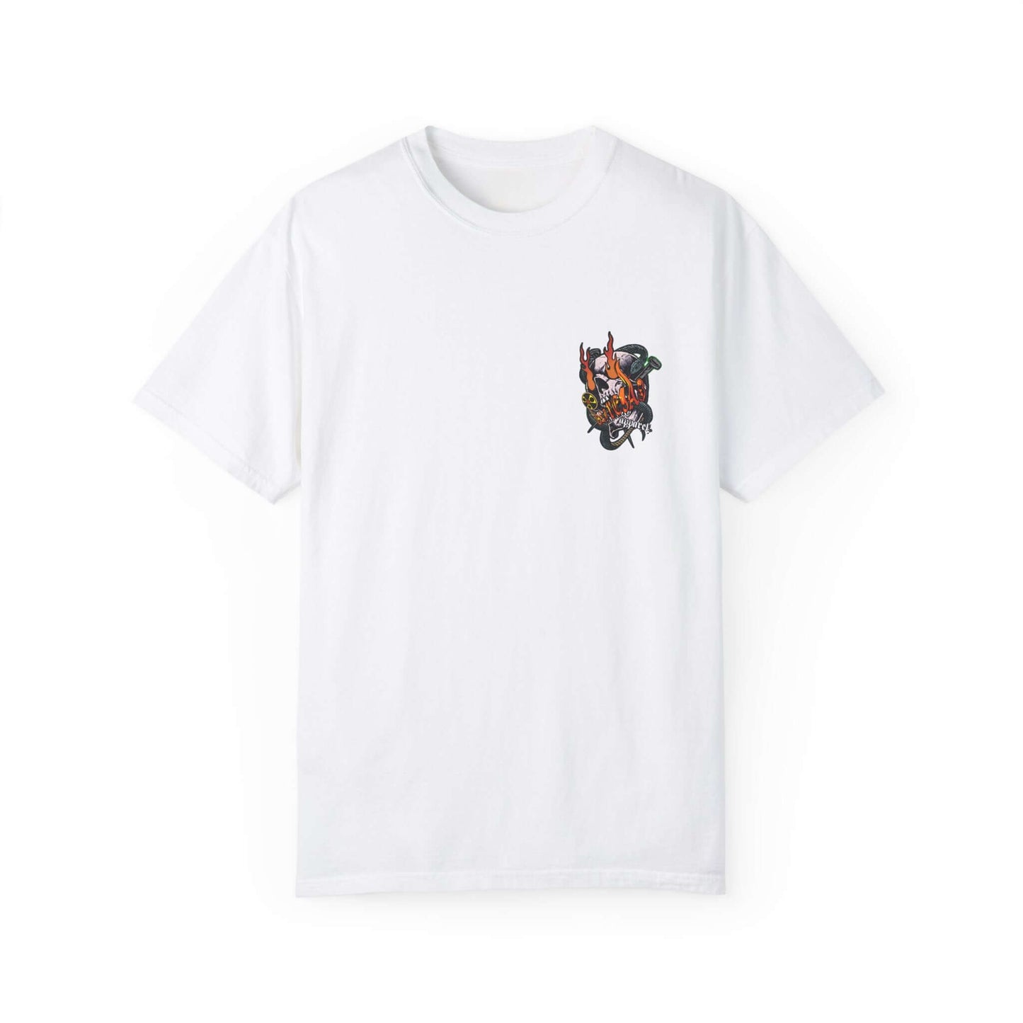Apocalyptic Skull - Graphic Unisex T-shirt