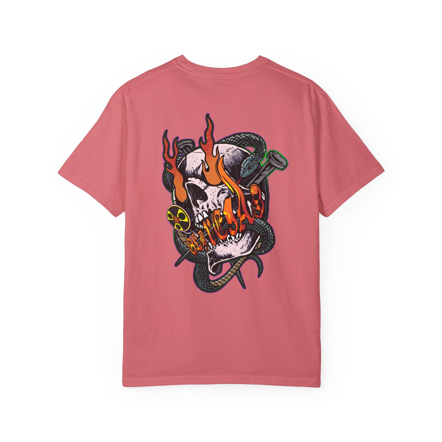 Apocalyptic Skull - Graphic Unisex T-shirt