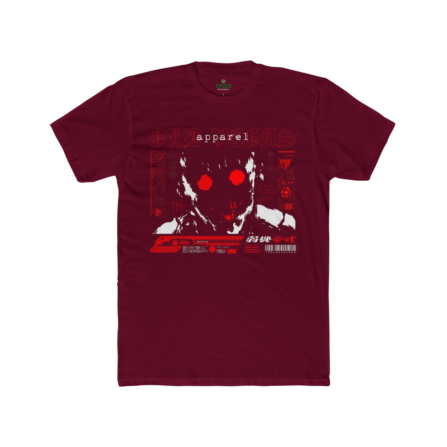 100% Not Human - Next Level 3600 T-shirt Printify