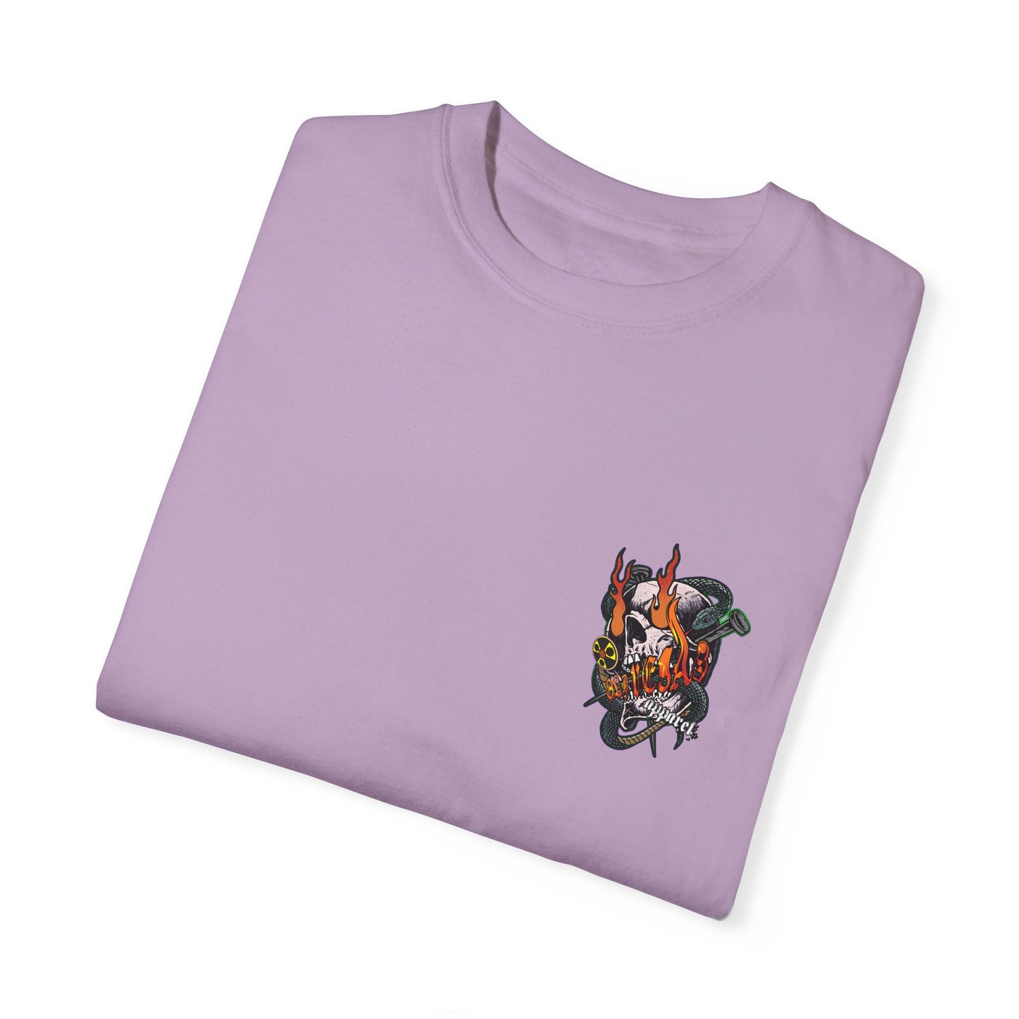 Apocalyptic Skull - Graphic Unisex T-shirt