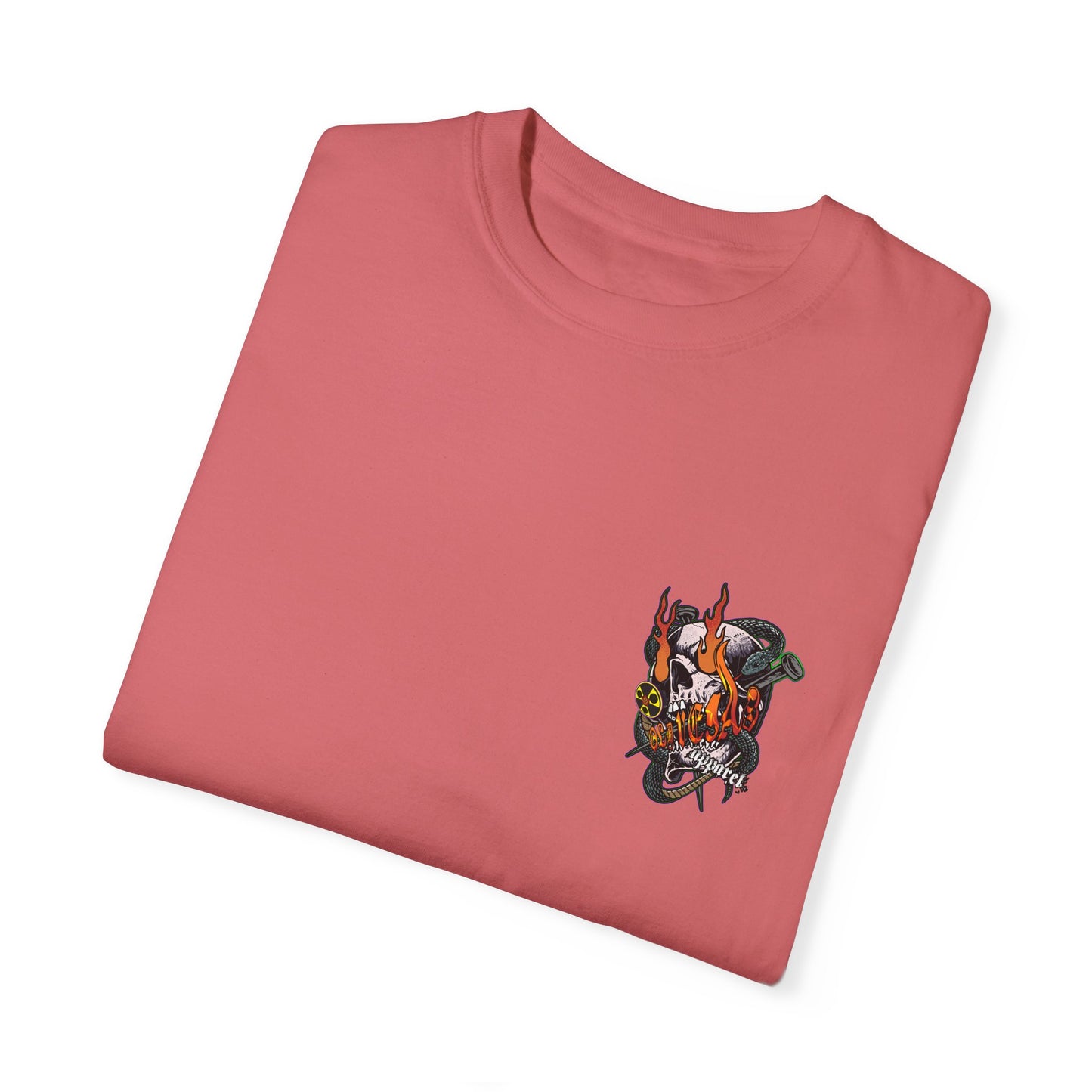 Apocalyptic Skull - Graphic Unisex T-shirt