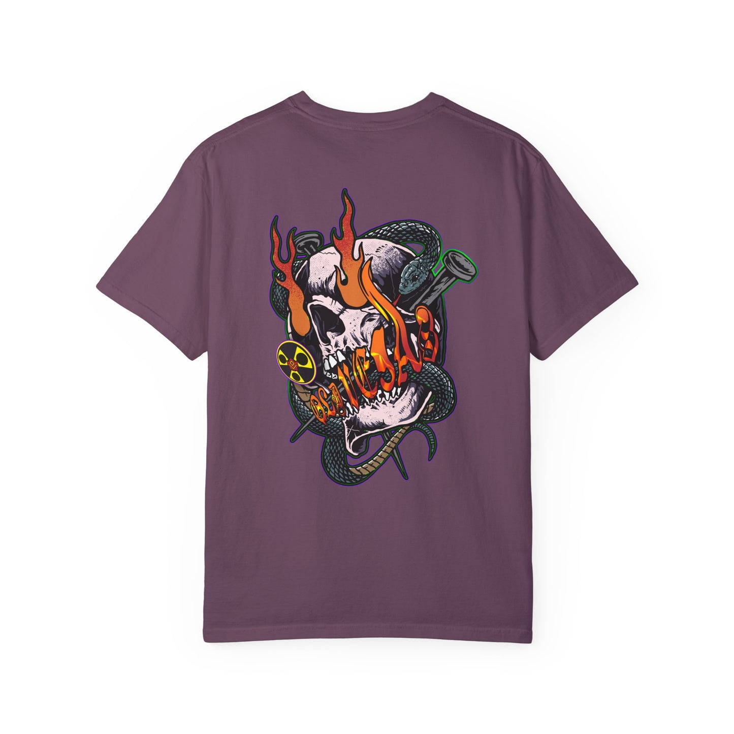 Apocalyptic Skull - Graphic Unisex T-shirt