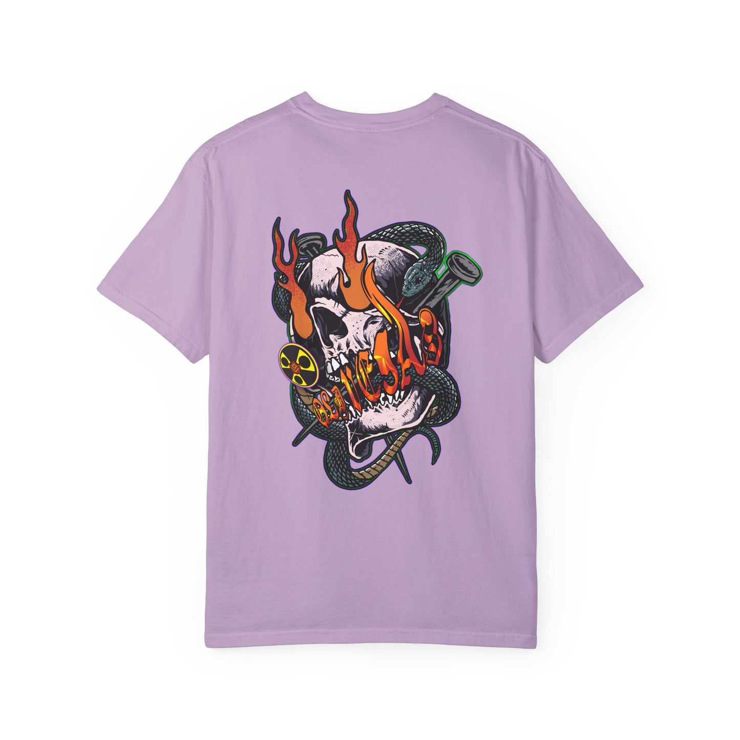 Apocalyptic Skull - Graphic Unisex T-shirt