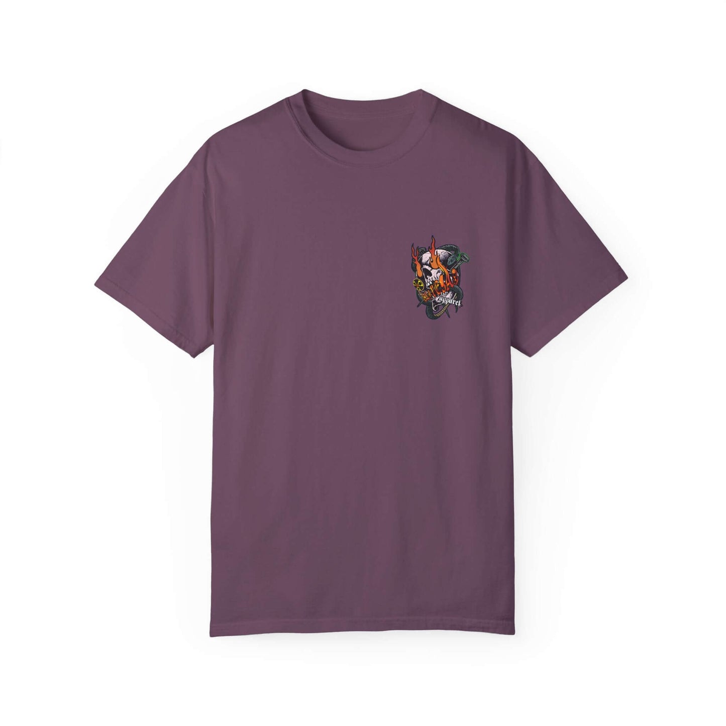 Apocalyptic Skull - Graphic Unisex T-shirt
