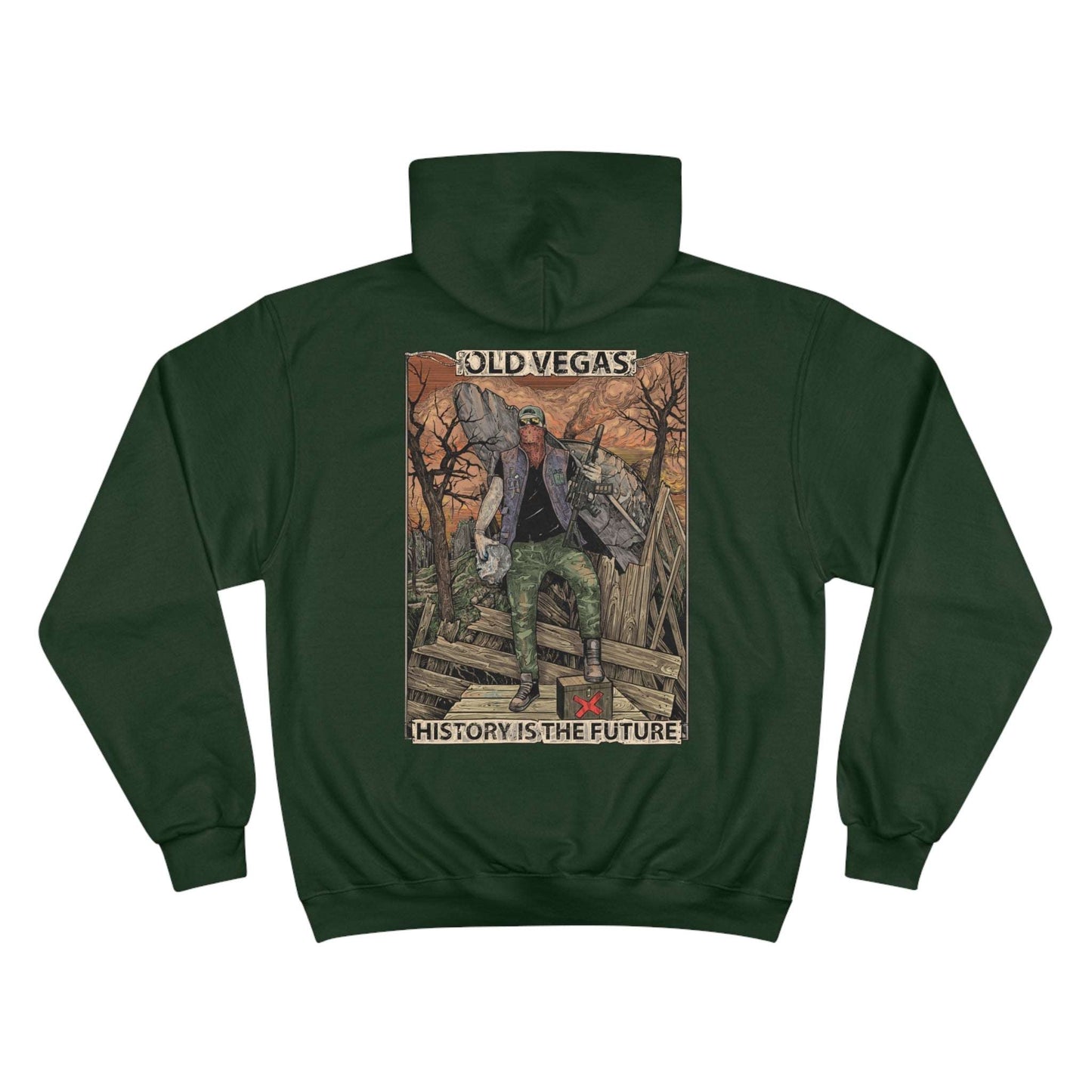 Unisex Champion Hoodie - History is the Future.