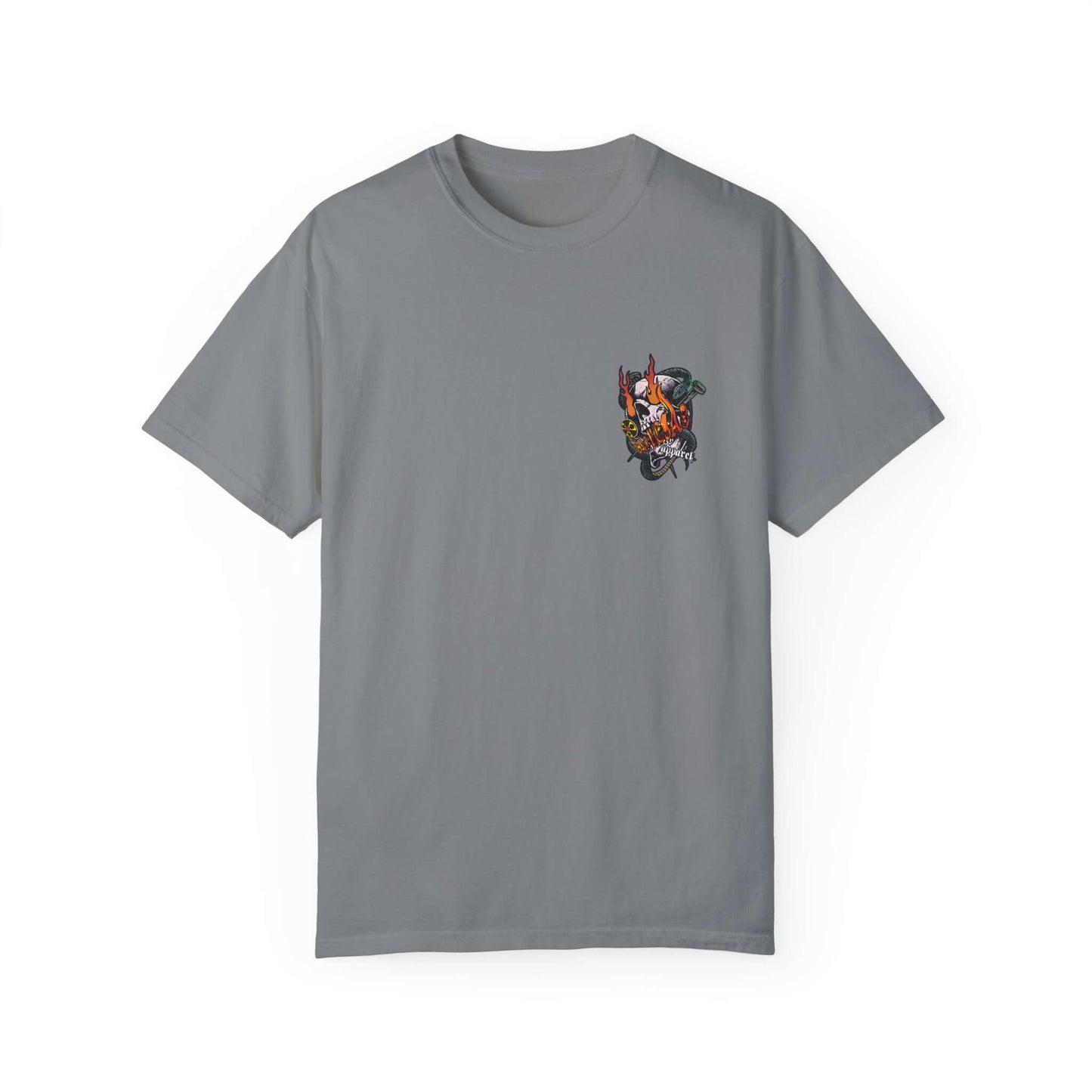 Apocalyptic Skull - Graphic Unisex T-shirt