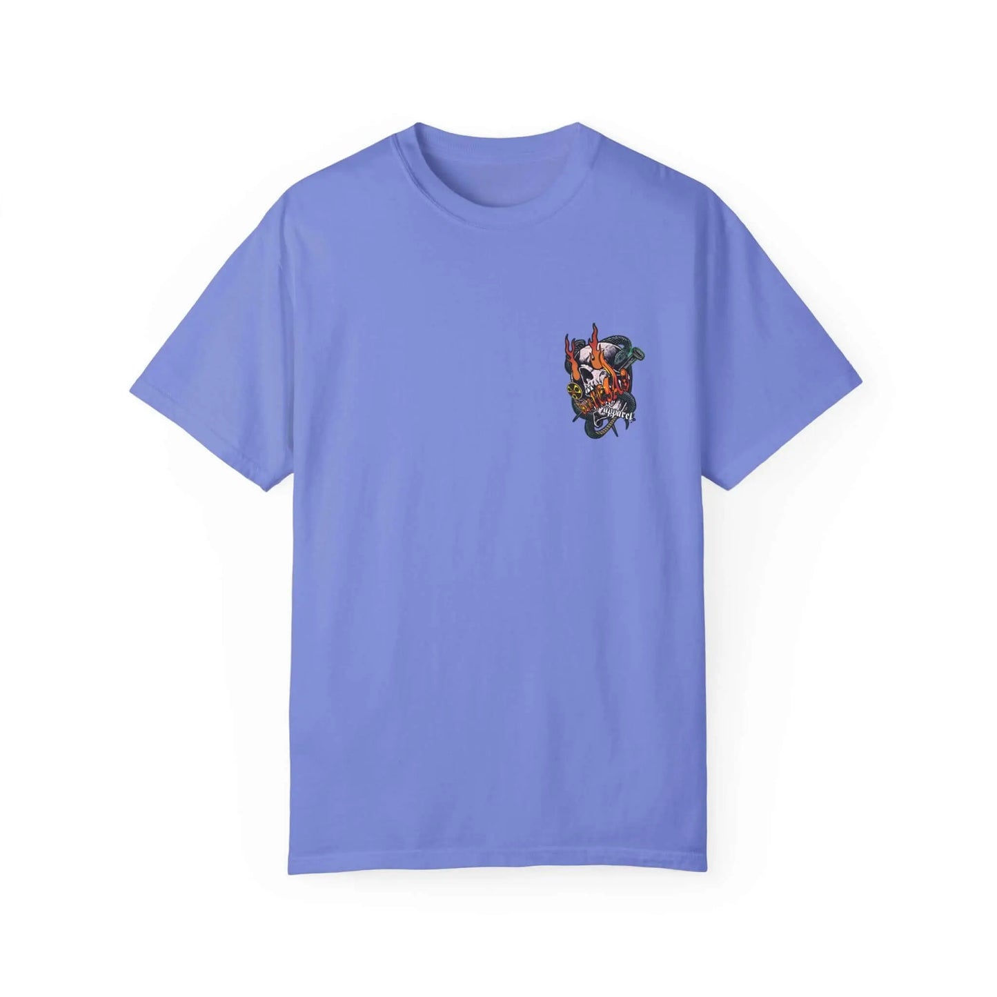 Apocalyptic Skull - Graphic Unisex T-shirt.