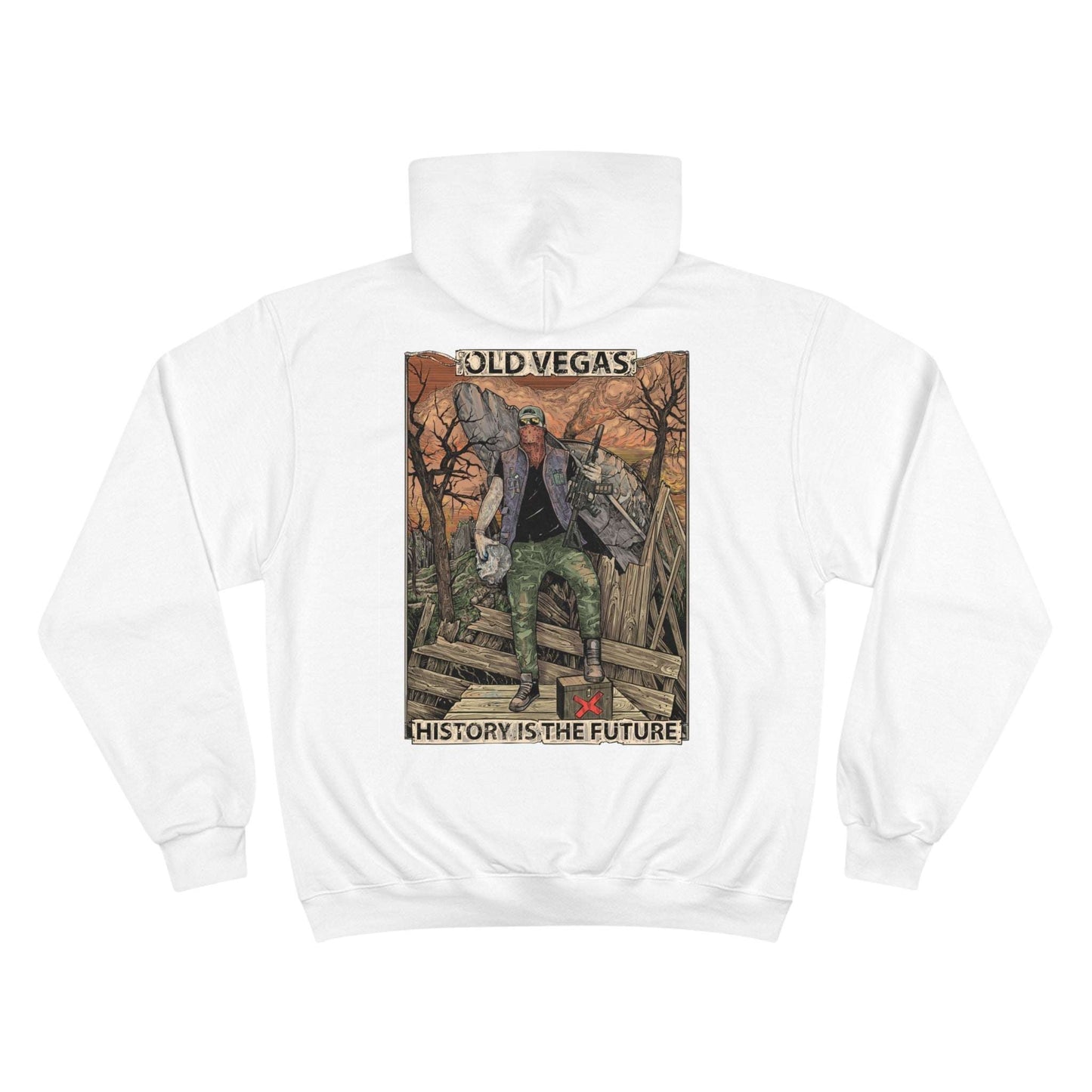 Unisex Champion Hoodie - History is the Future.