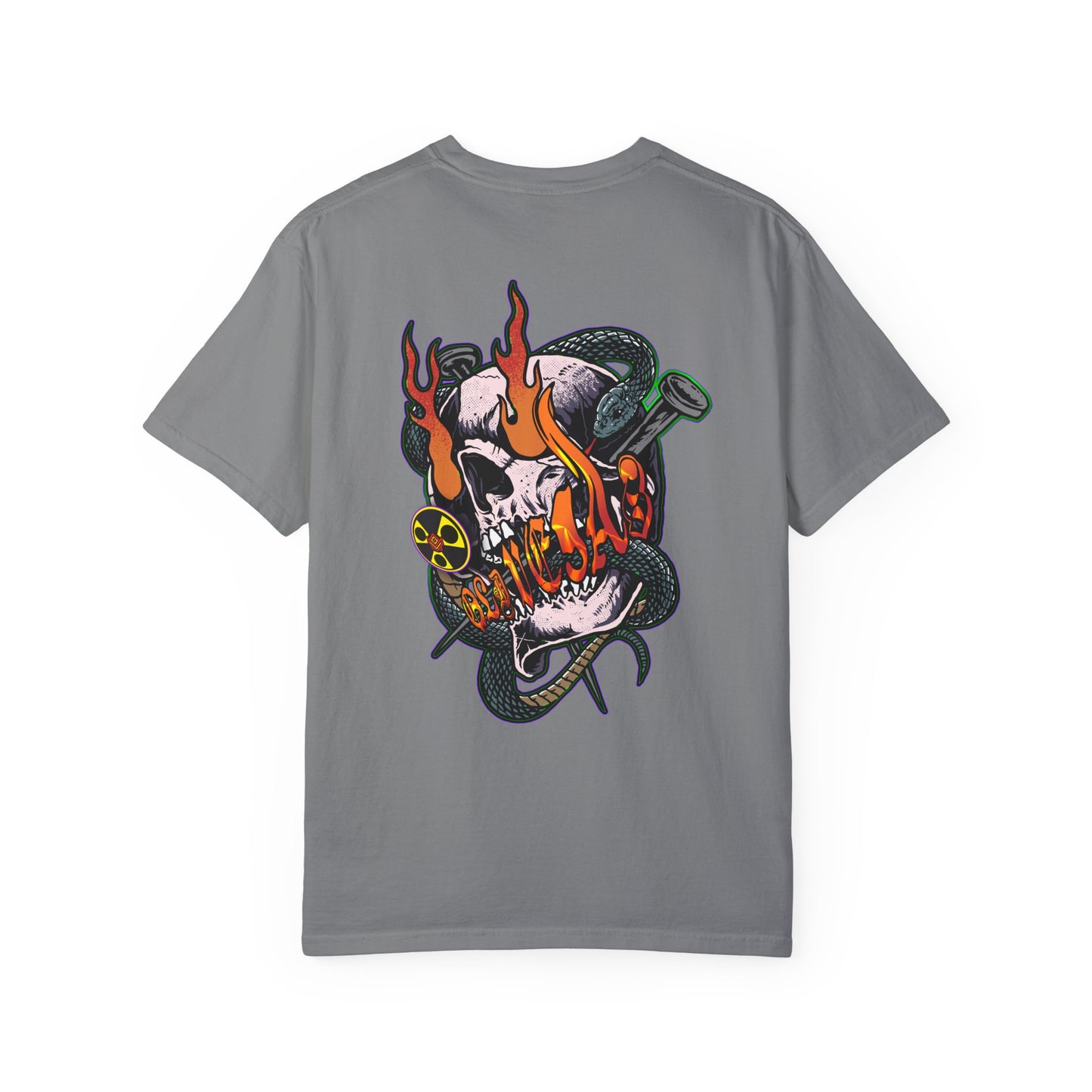 Apocalyptic Skull - Graphic Unisex T-shirt