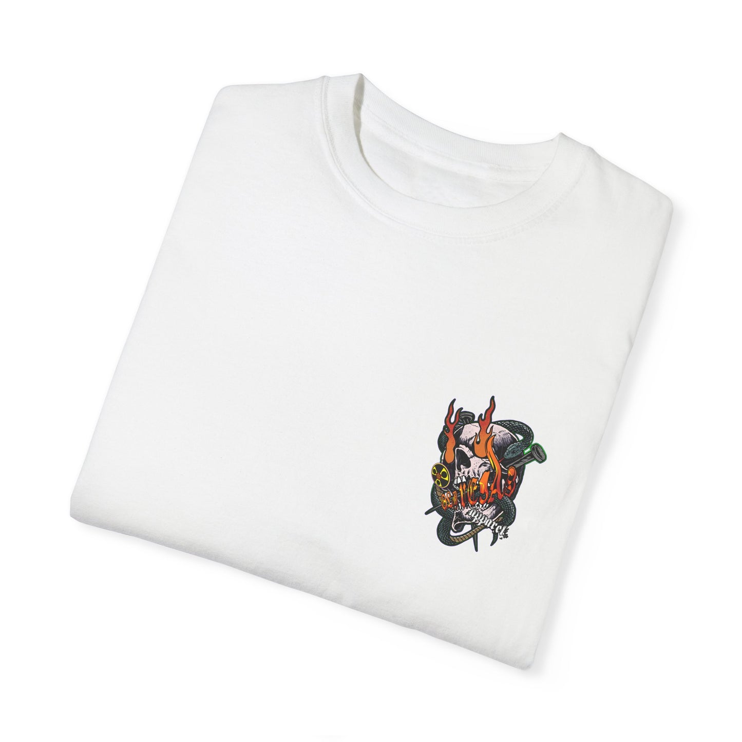Apocalyptic Skull - Graphic Unisex T-shirt
