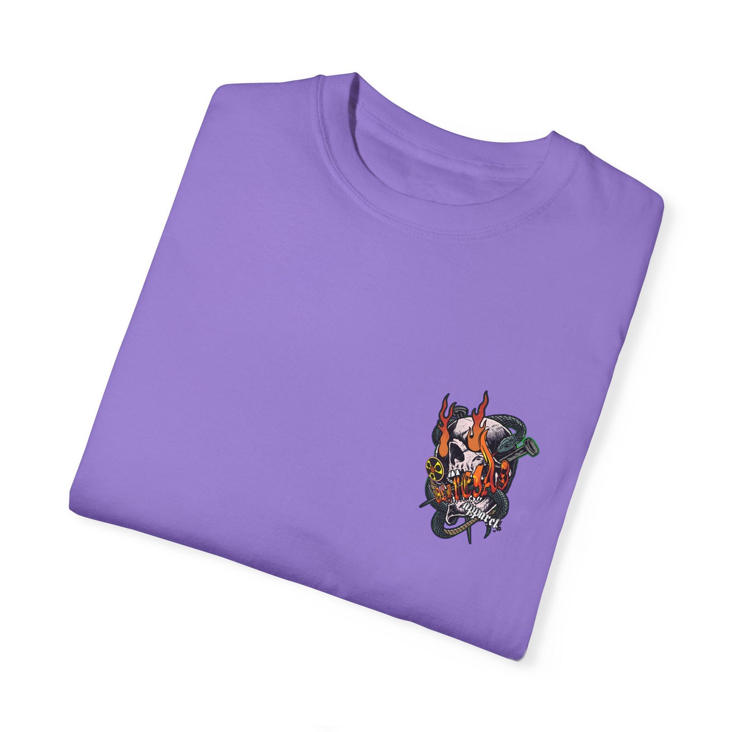 Apocalyptic Skull - Graphic Unisex T-shirt