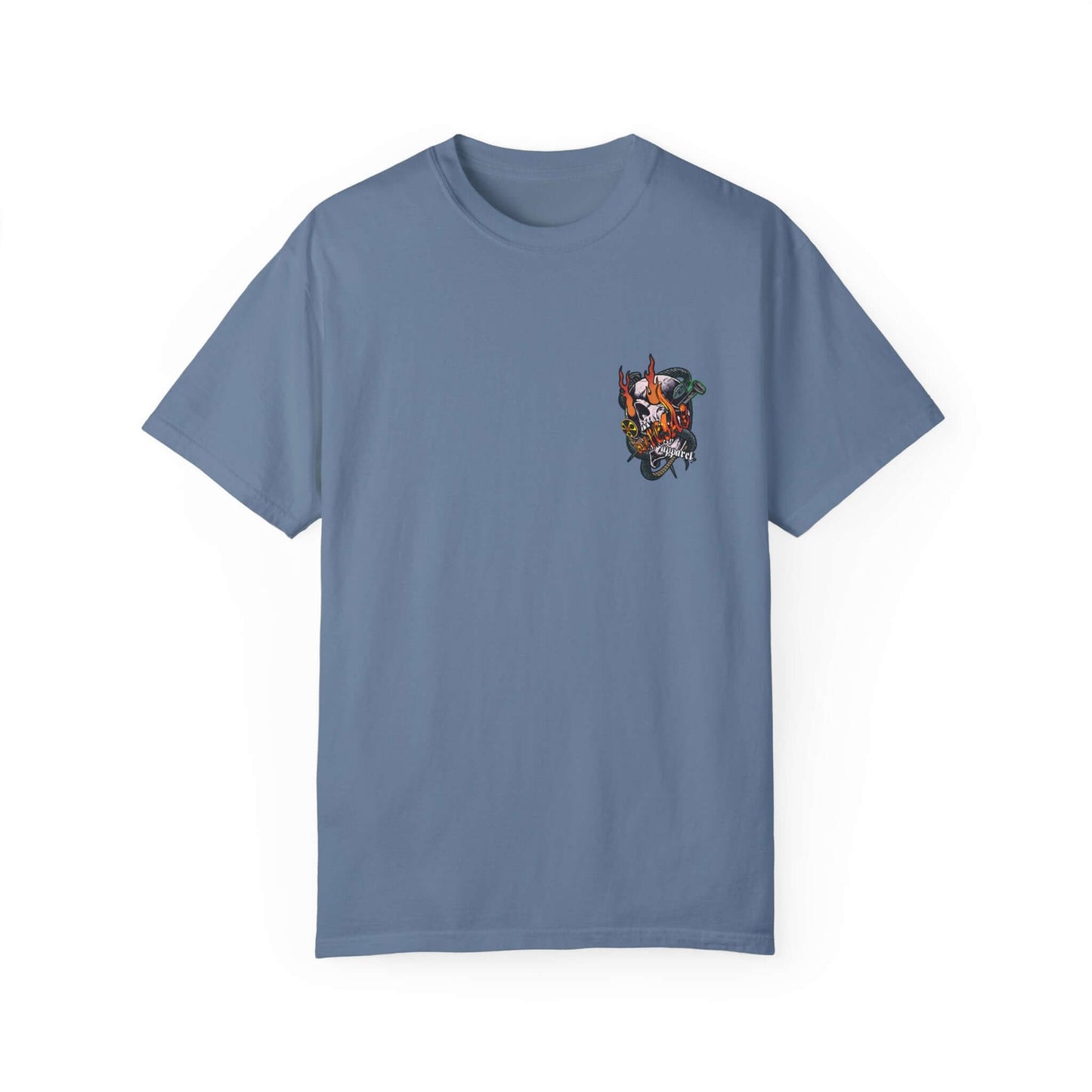 Apocalyptic Skull - Graphic Unisex T-shirt