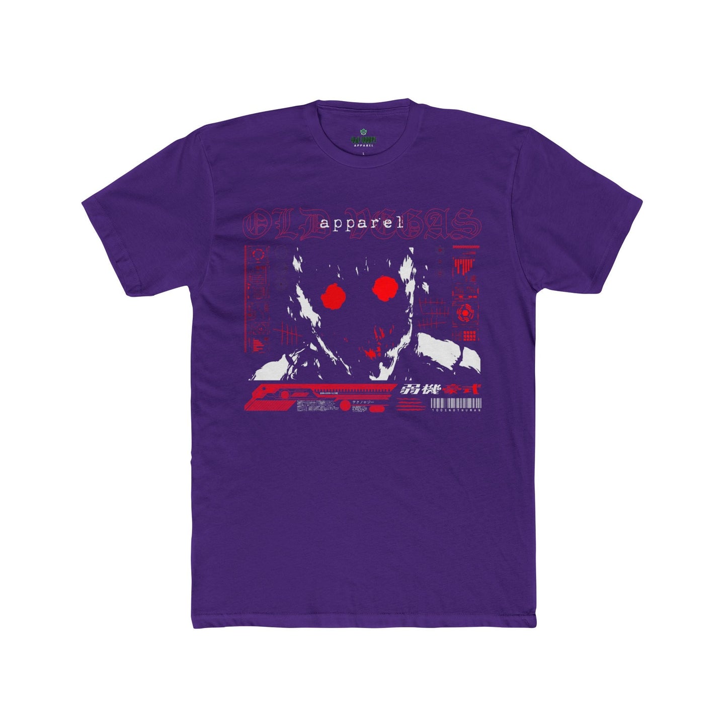 100% Not Human - Next Level 3600 T-shirt Printify