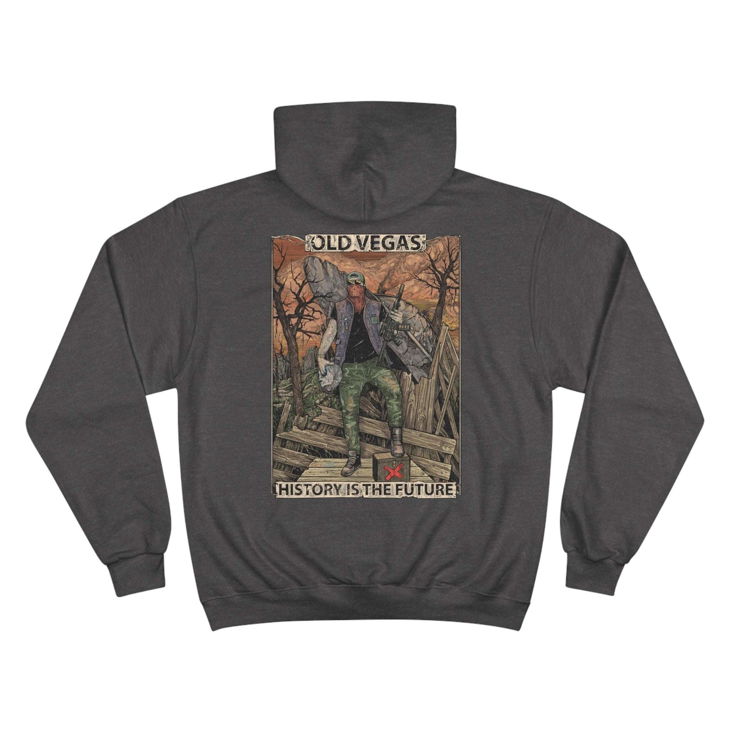 Unisex Champion Hoodie - History is the Future.