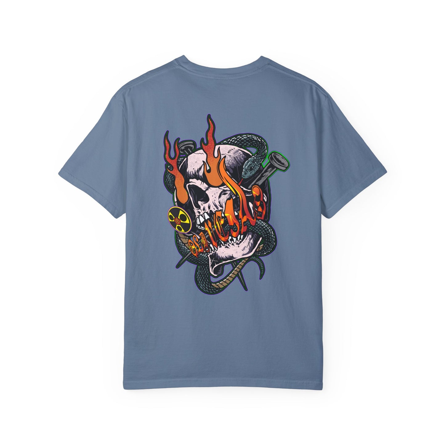 Apocalyptic Skull - Graphic Unisex T-shirt
