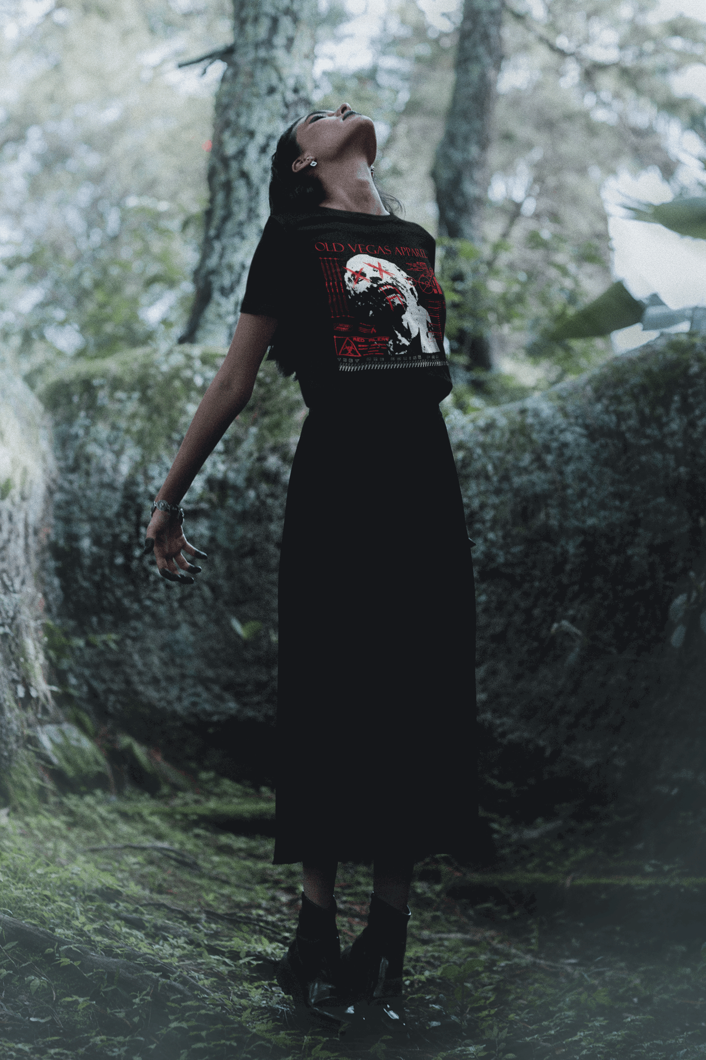 Zombie Red Alert - Graphic T-shirt - OLD VEGAS