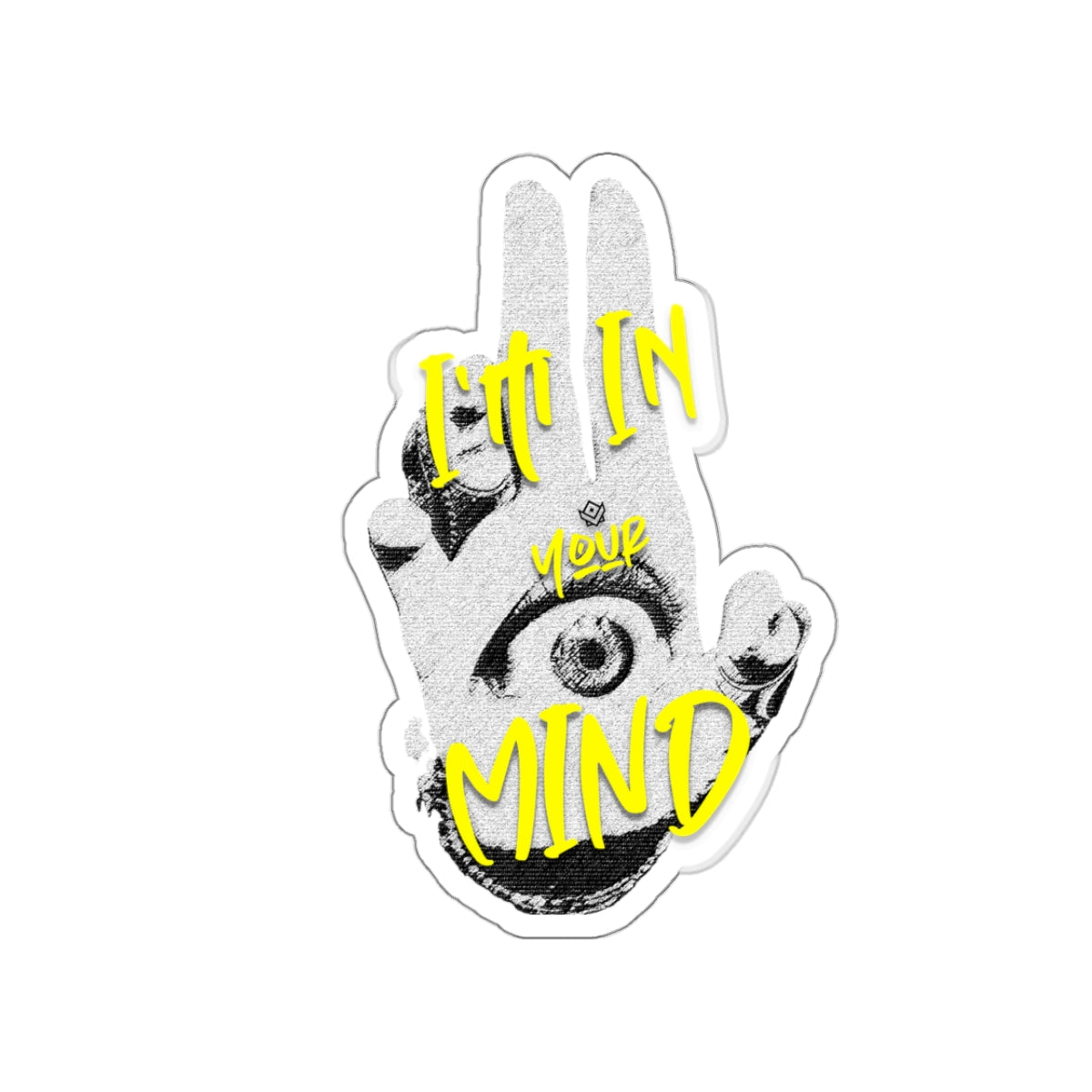 Eye Hand - Kiss-Cut Sticker.