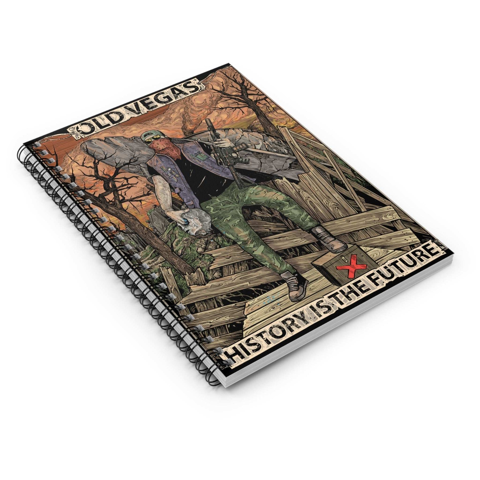 History is the Future - Spiral Notebook.