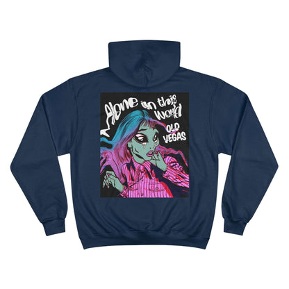 Champion Hoodie - Crying Alien.