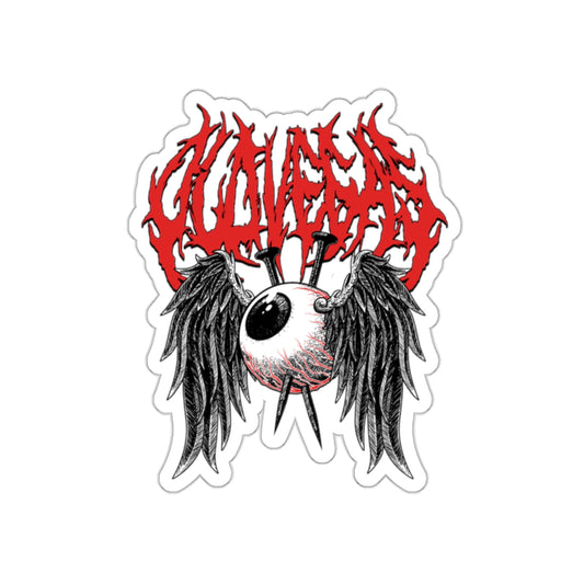 Winged Eye - Kiss-Cut Sticker.