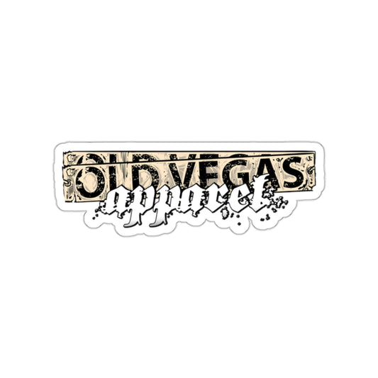 OV Double Logotype - Kiss-Cut Sticker.