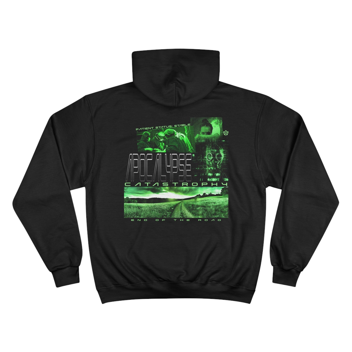 Unisex Champion Hoodie - End of the Road.