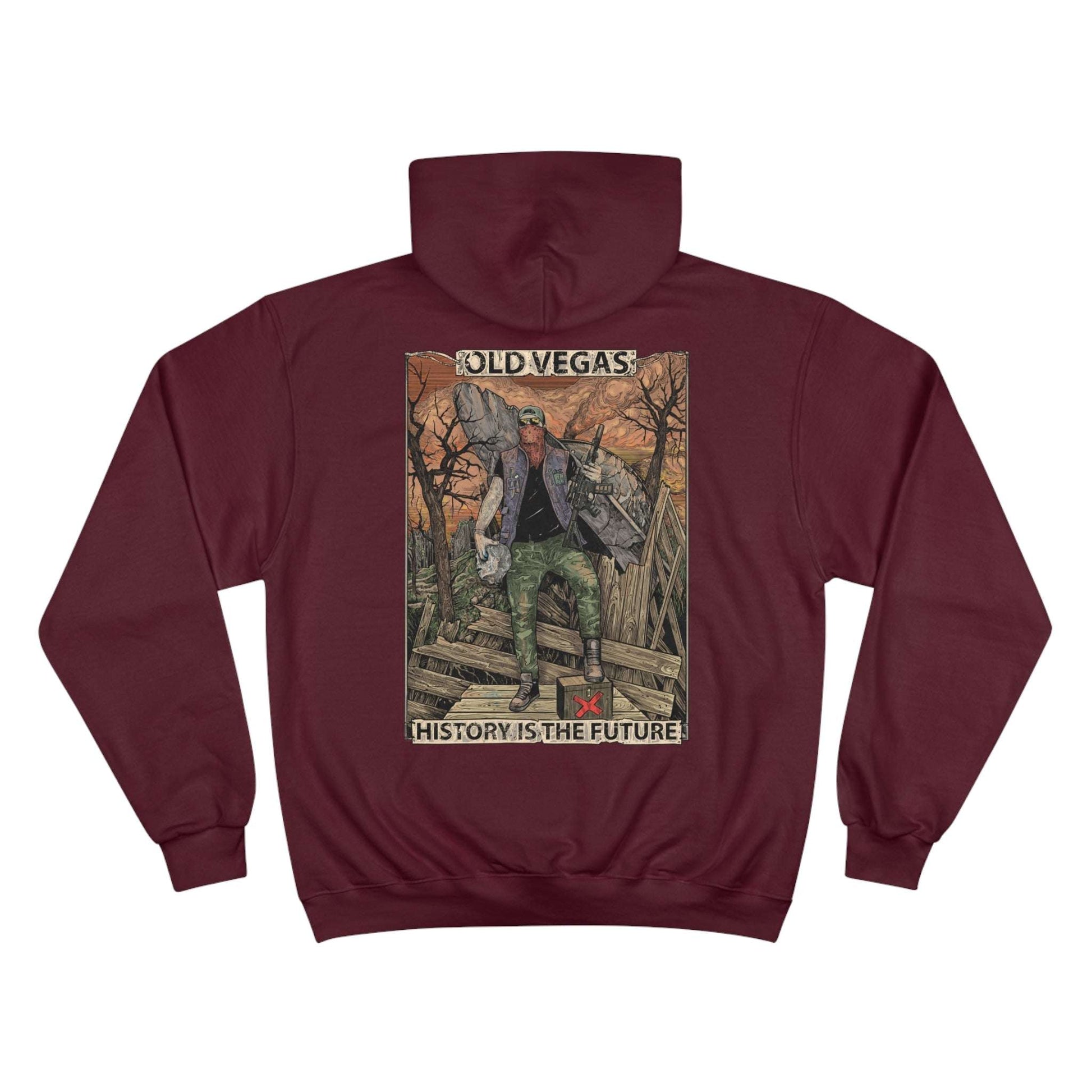 Unisex Champion Hoodie - History is the Future.
