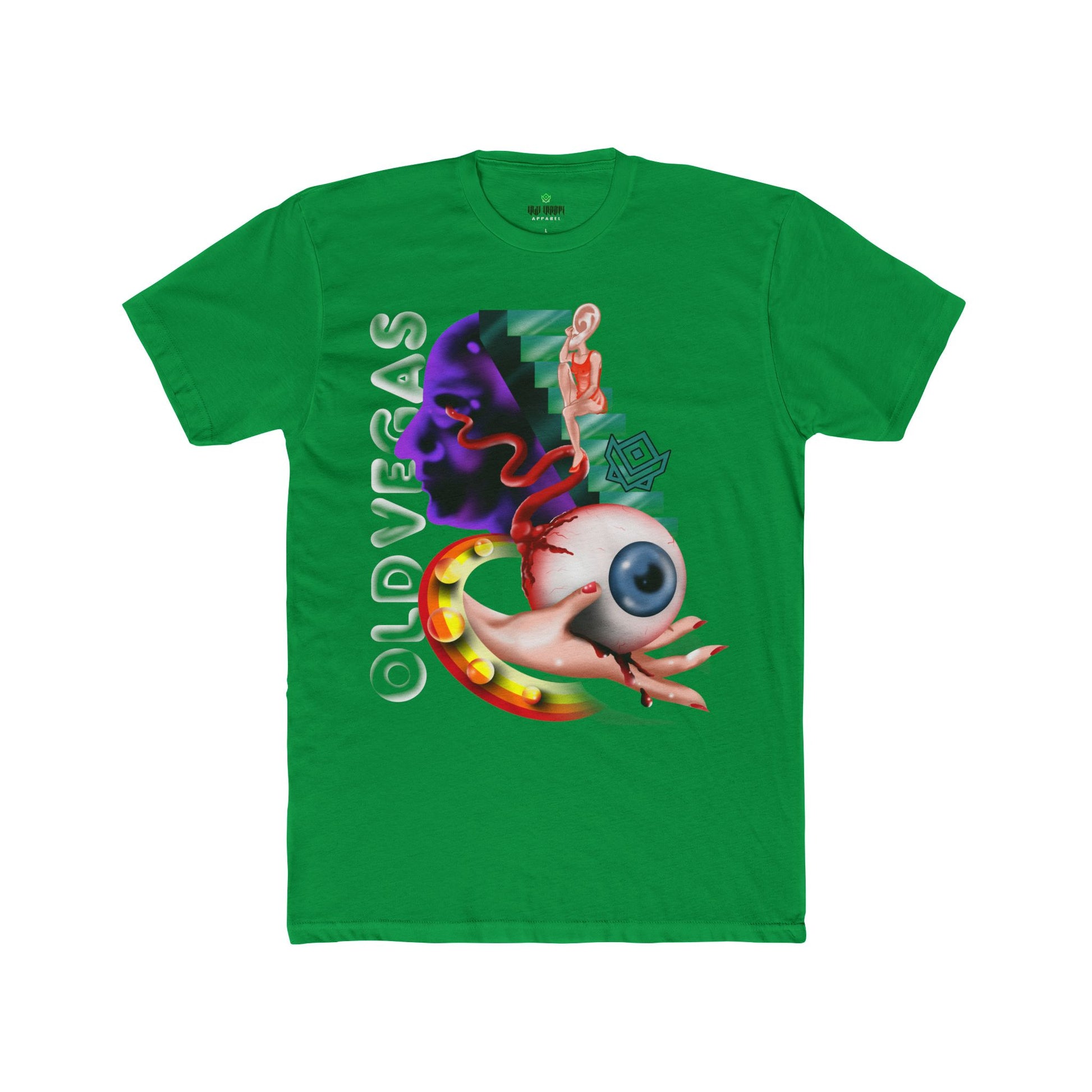 Fractured Perception - Next Level 3600 T-shirt - OLD VEGAS