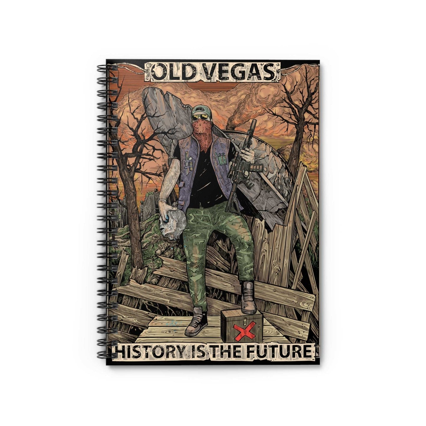 History is the Future - Spiral Notebook.