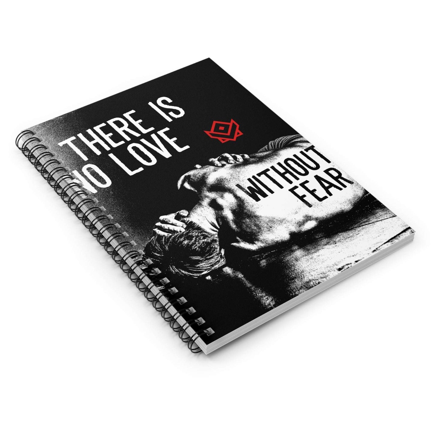 Without Fear - Spiral Notebook Printify