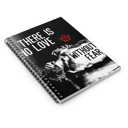 Without Fear - Spiral Notebook Printify