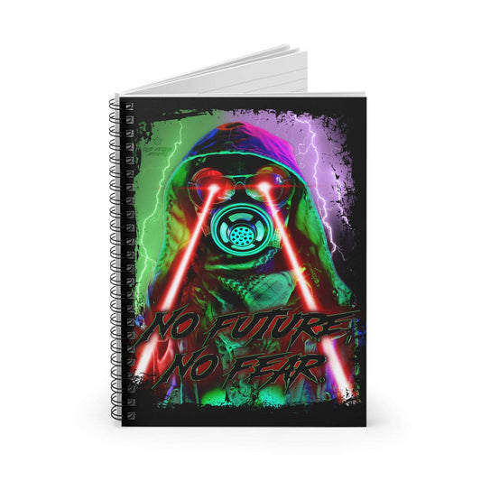 No Future, No Fear - Spiral Notebook.
