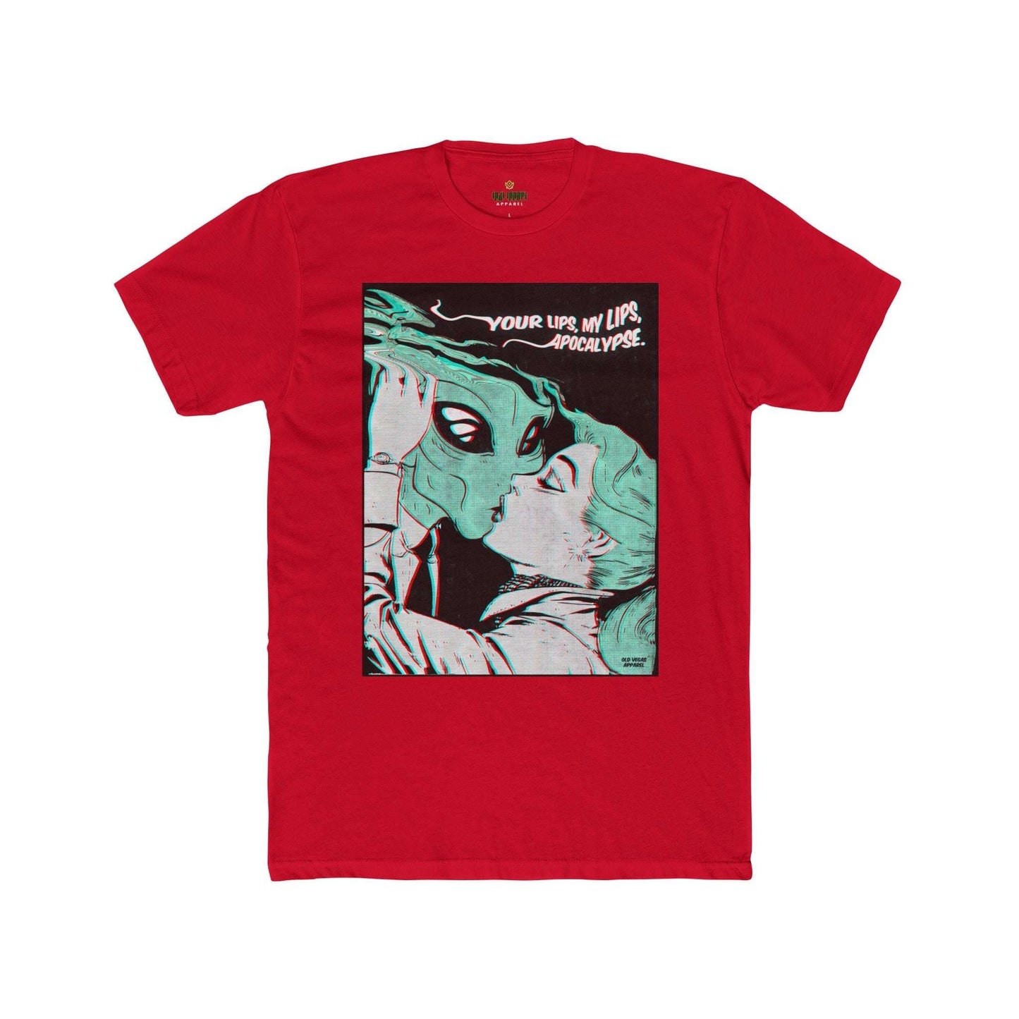 Alien Kiss - Next Level 3600 T-shirt Printify