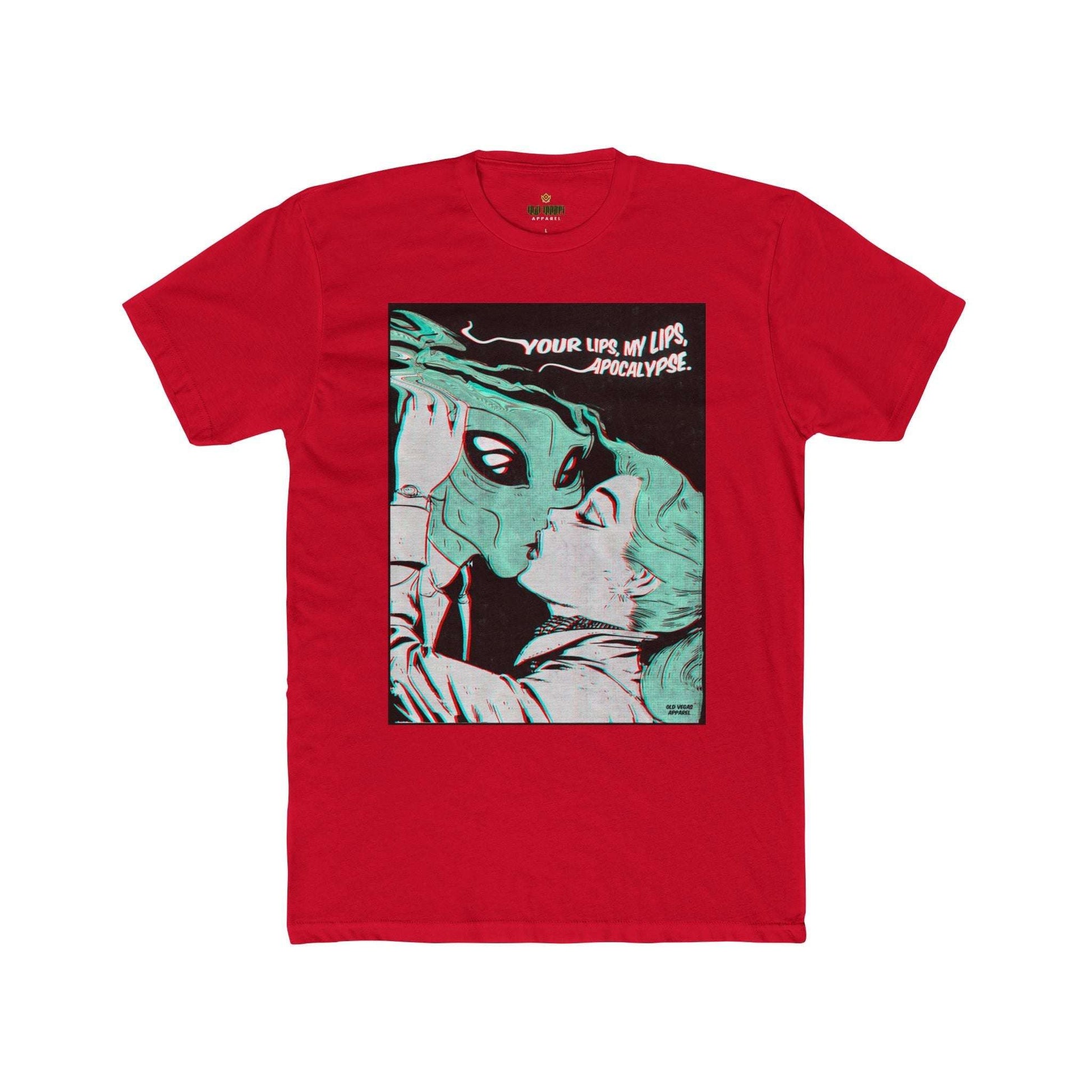 Alien Kiss - Next Level 3600 T-shirt Printify