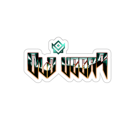 Sharp and Colorful OV Logo - Kiss-Cut Sticker.
