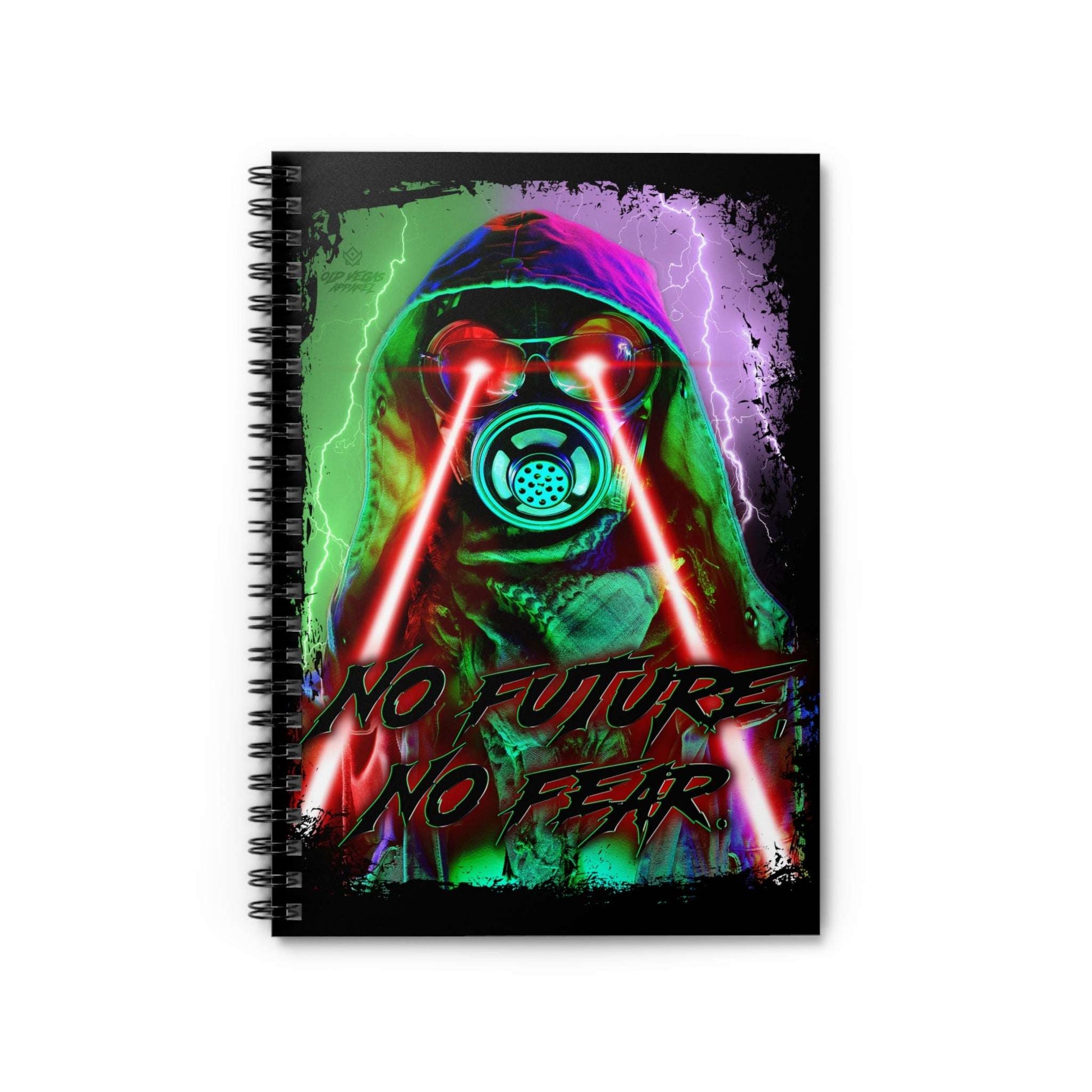 No Future, No Fear - Spiral Notebook.