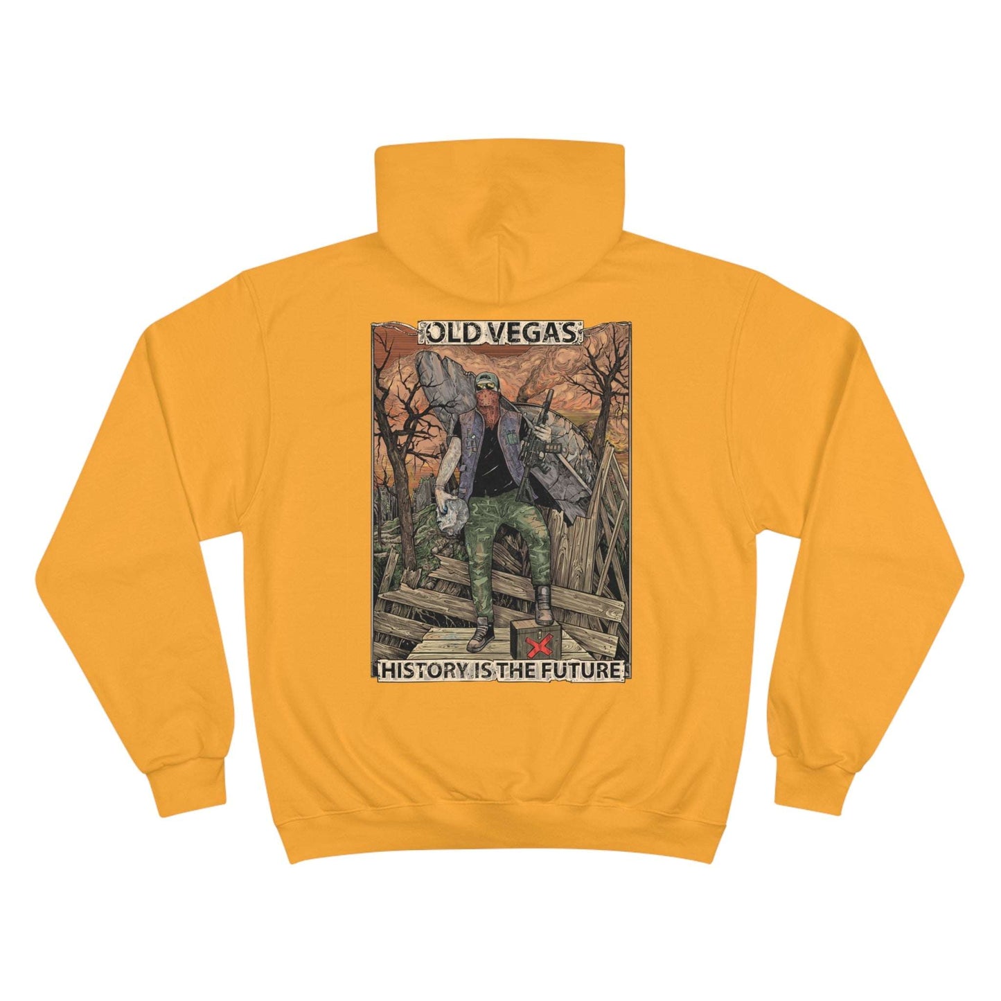 Unisex Champion Hoodie - History is the Future.