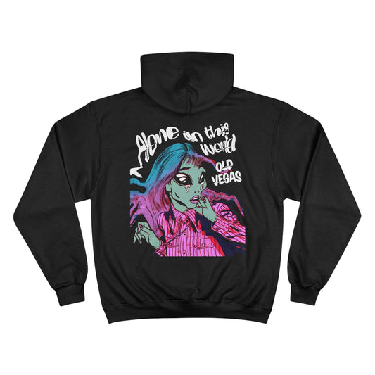 Champion Hoodie - Crying Alien.